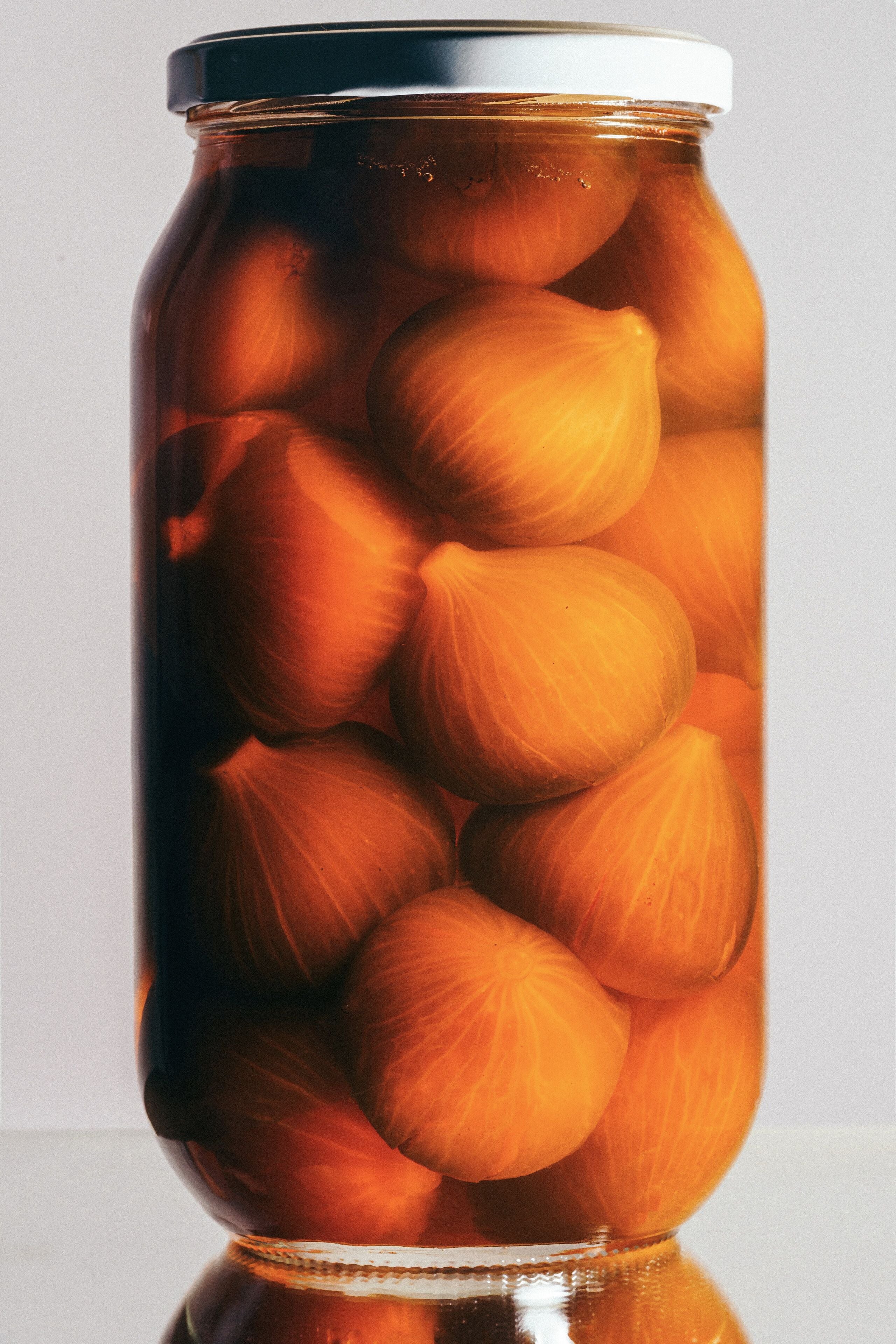 Whole fig preserve in glass jar with syrup – Nectar + Peel