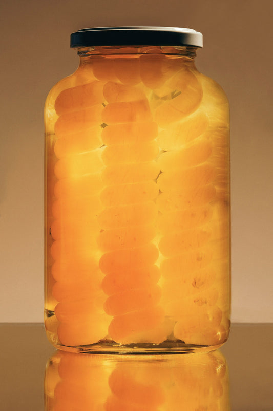 pumpkin swirl preserve in glass jar – Nectar + Peel